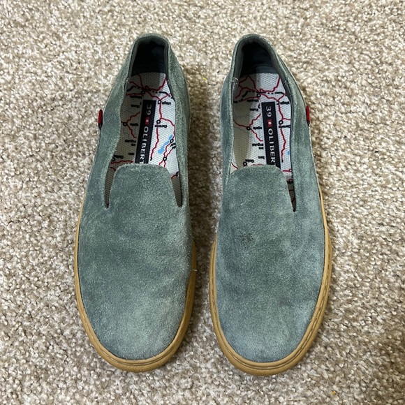 Oliberte | Disha Suede Slip-On Loafer 39 - Picture 2 of 9